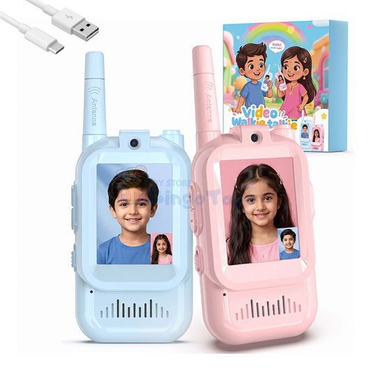 Video Walkie Talkie 2 Pcs For Kids – (Rechargeable)