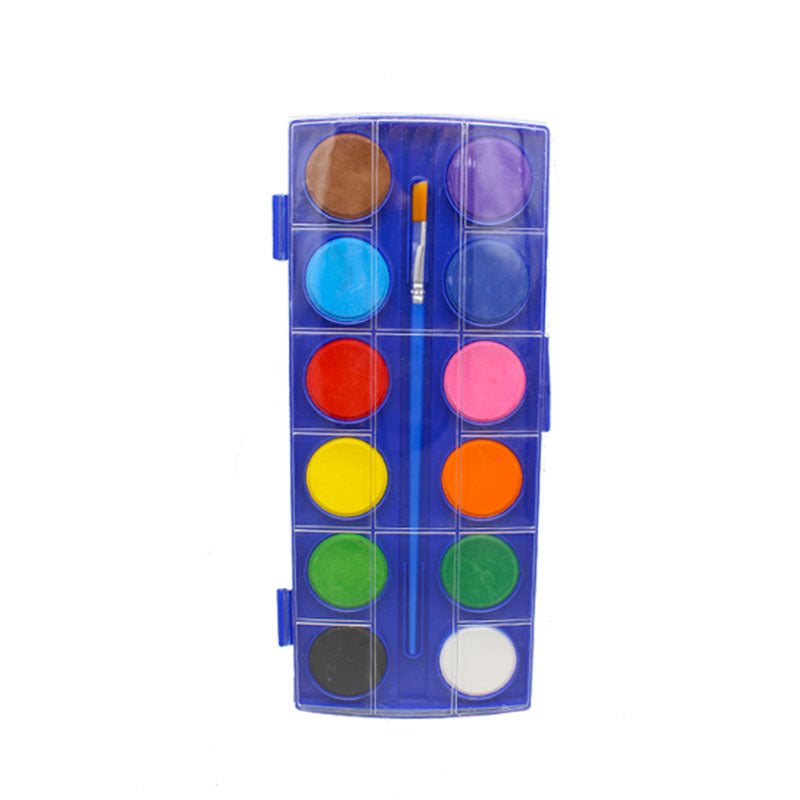 Vneeds 12 Pcs Vibrant Water Colors