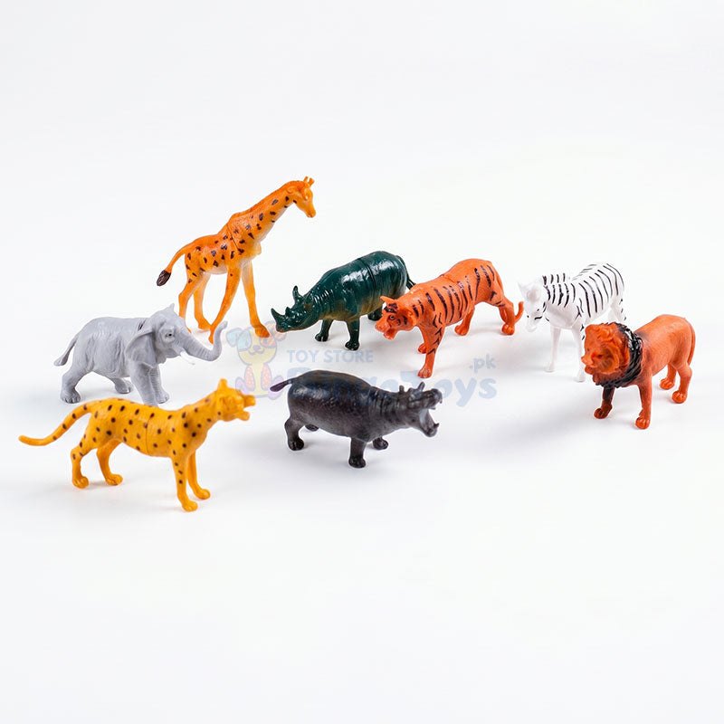 Wild Animals Figures Set of 8 #2073