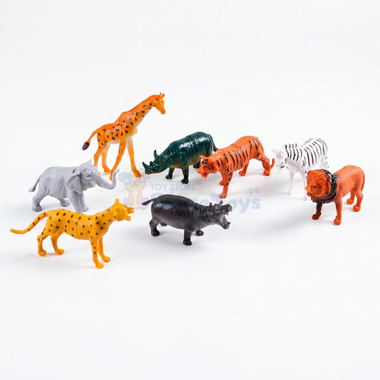 Wild Animals Figures Set of 8 #2073