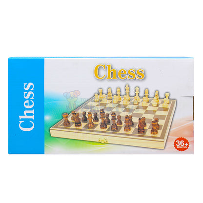 Folding Chess Set Wooden