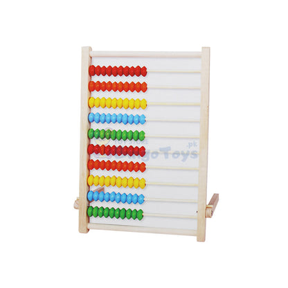 Wooden 10 Row Calculation Abacus Toy