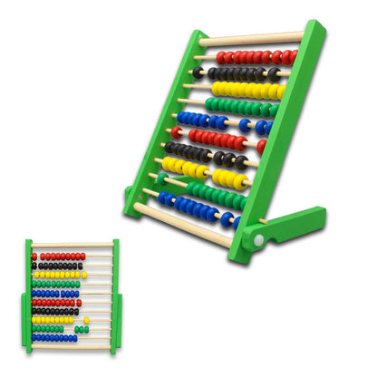 Wooden Abacus with Stand