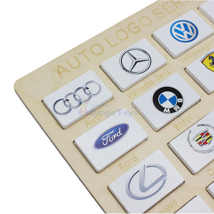 Wooden Auto Logo Series Board