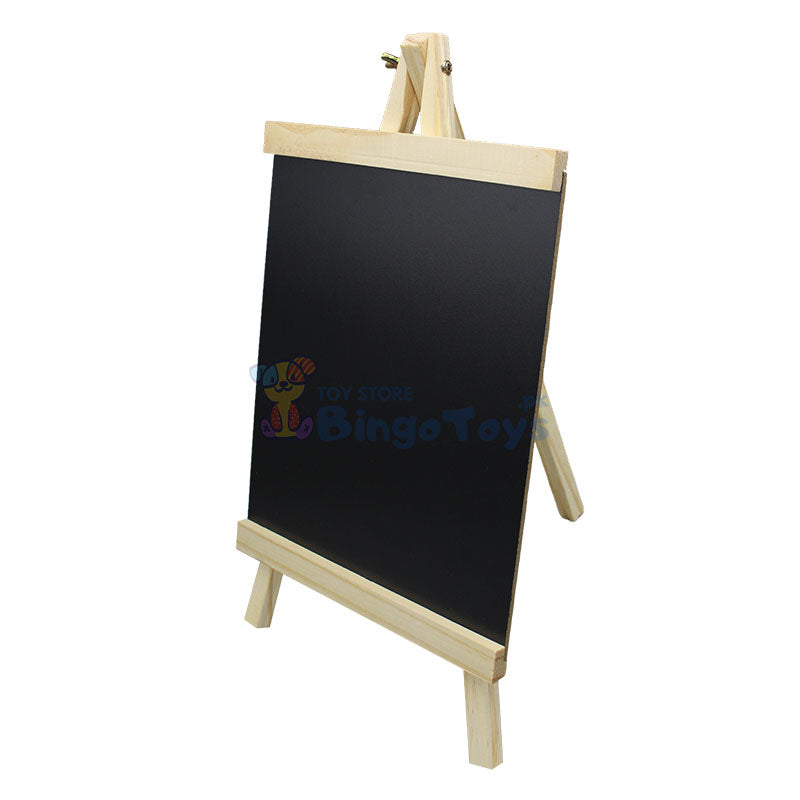 Wooden Black Board with Adjustable Stand (Large)