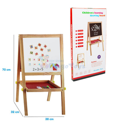 Wooden Children’s Learning Double Sided Drawing Board 1564