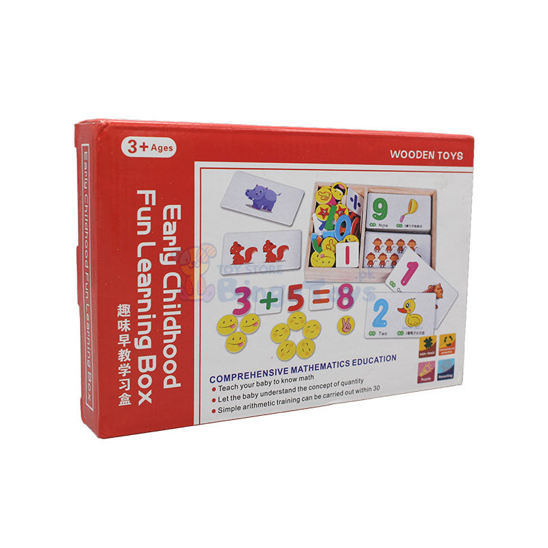 Wooden Early Childhood Fun Learning Box