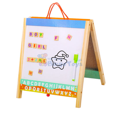 Wooden Magnetic Hand Box Tabletop Drawing Board