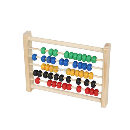 Wooden Mini Learning Abacus – 5 Rows