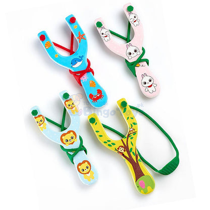 Wooden Slingshot Toy for Kids