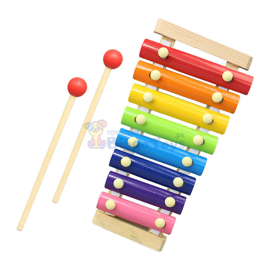 Wooden Hand Knocks The Xylophone (0498)