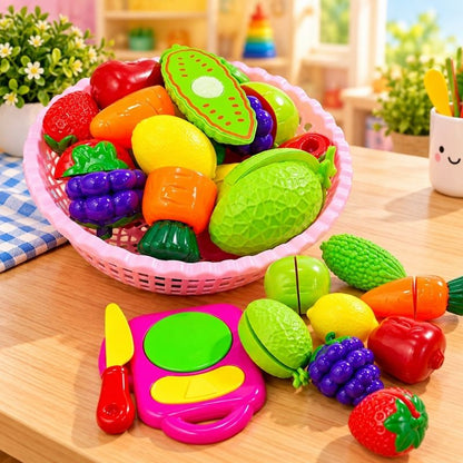 Food Cut - Cutting Fruits & Vegetables Play Set 01966