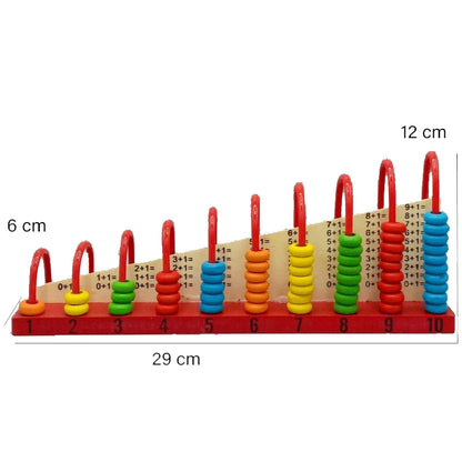 Calculation Shelf - Abacus for Math Skills - Montessori Educational Toy