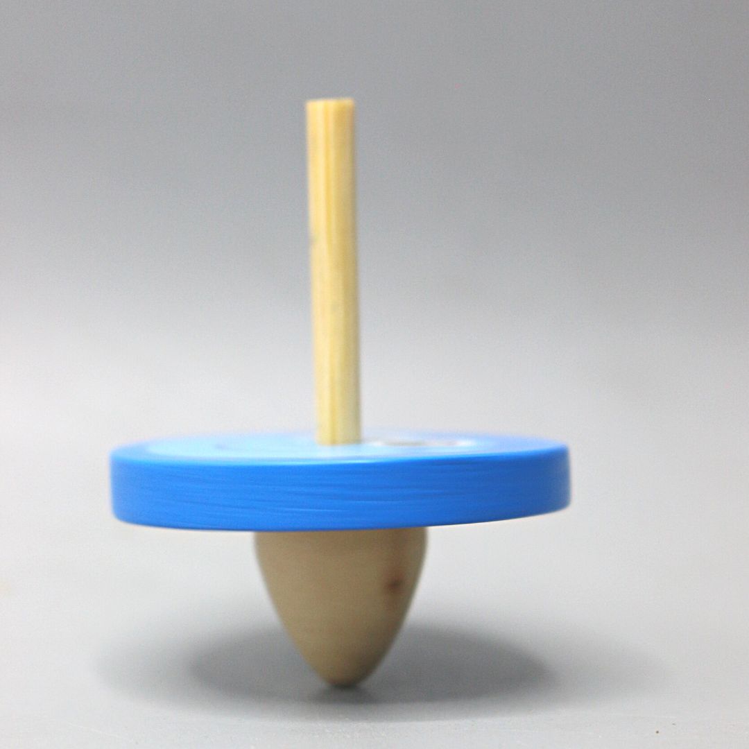 17 in 1 Wooden Spinning Top