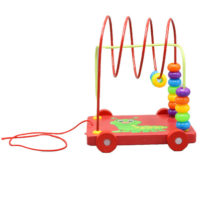 Winding Bead Toy Car