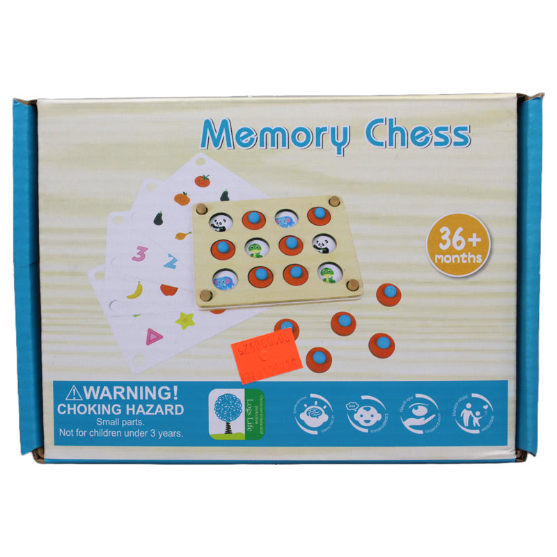 Wooden Memory Chess