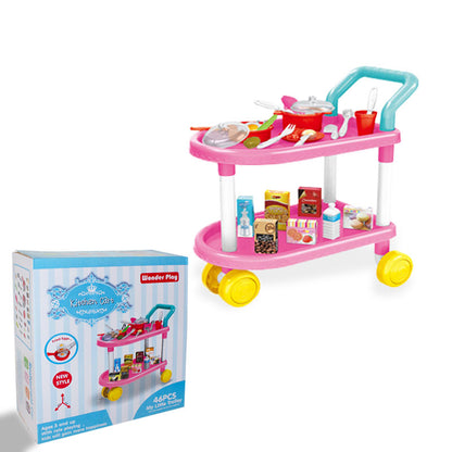 46 PCs My Little Trolley(Kitchen Cart)