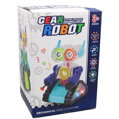 Electric Gear Robot With Music & Lights