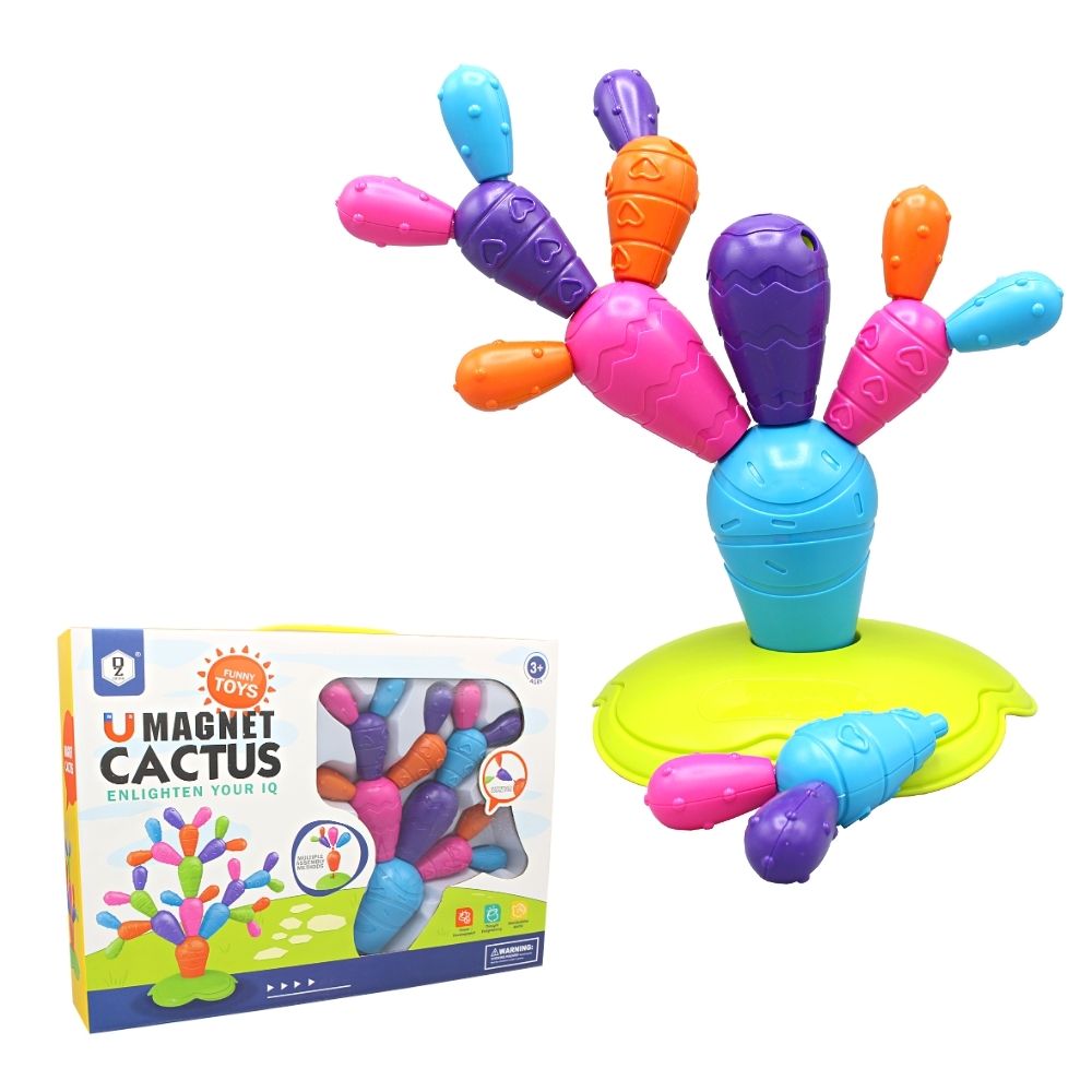 16 PCs Magnetic Cactus Toy