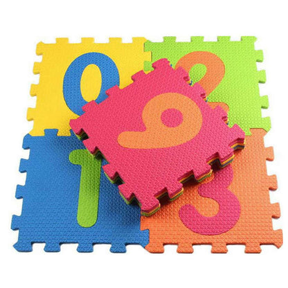 16 Pcs Eva Puzzle Mats (Number & Singh)