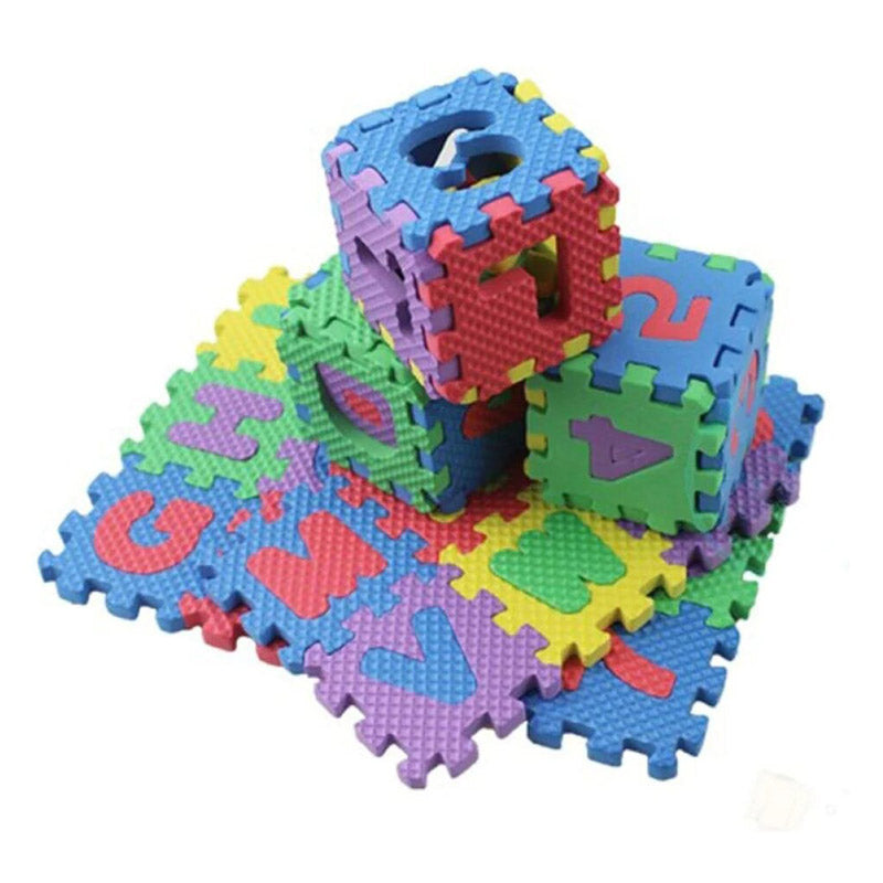 36 PCS EVA Puzzle Mats (ABC,123)