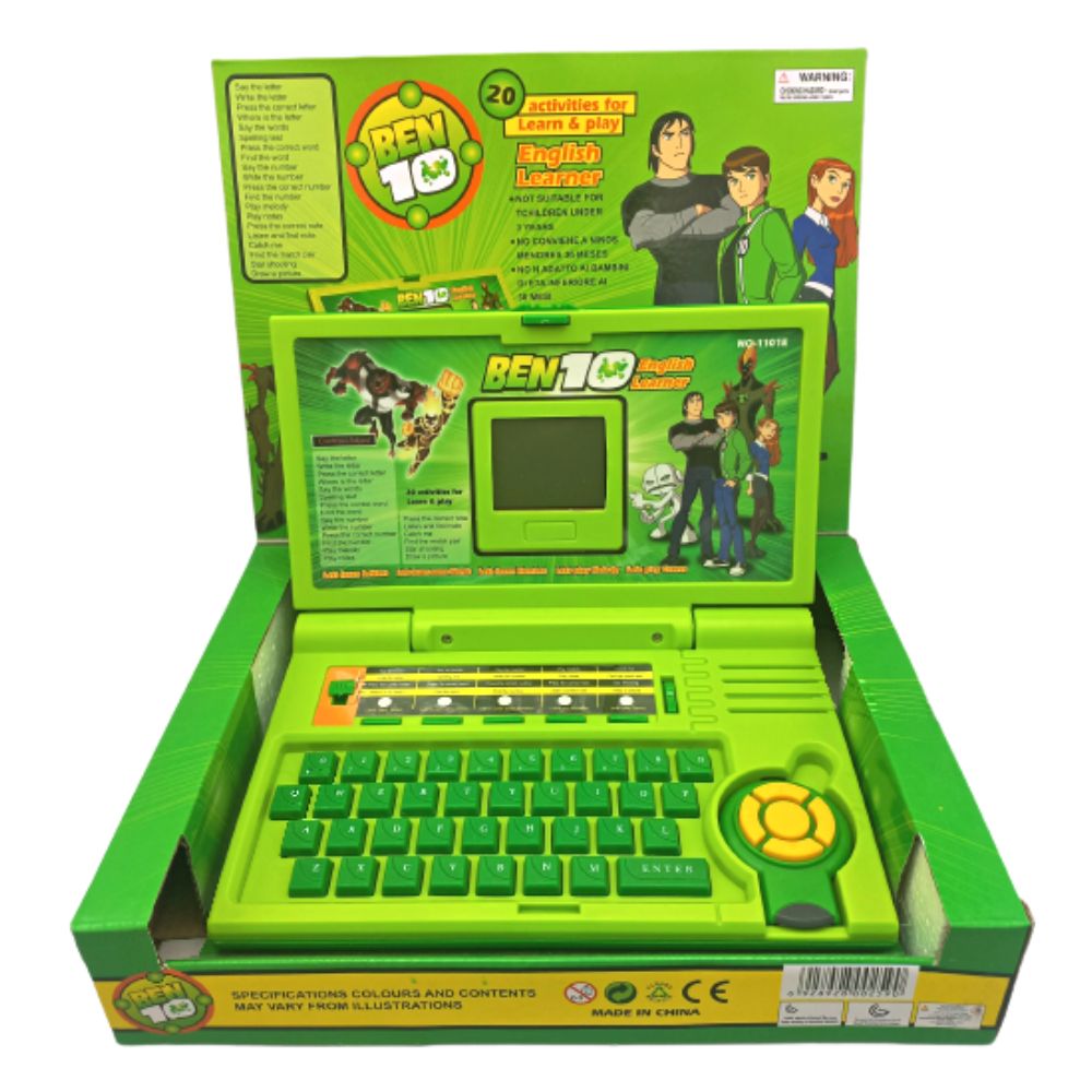 20 Activities Ben10 Learn &amp; Play Laptop