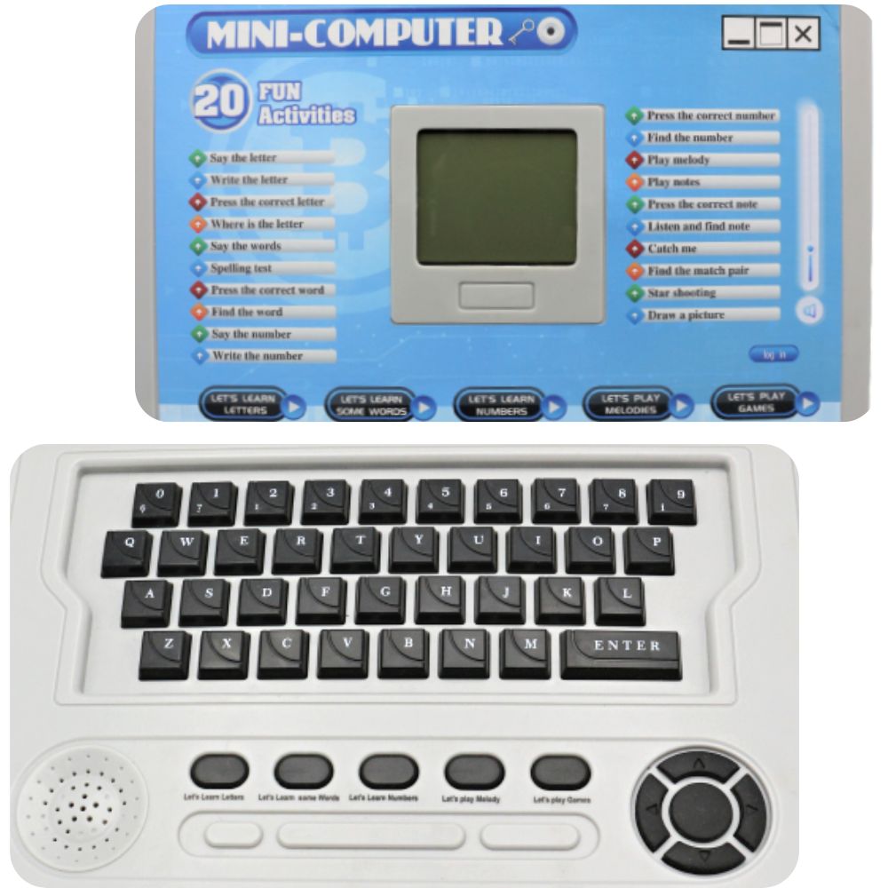 20 Fun Activities Mini-Computer – Bingo Toys