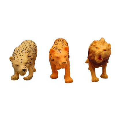 8PCs Plastic Animal World Toys