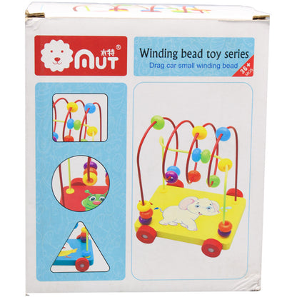 Winding Bead Toy Car