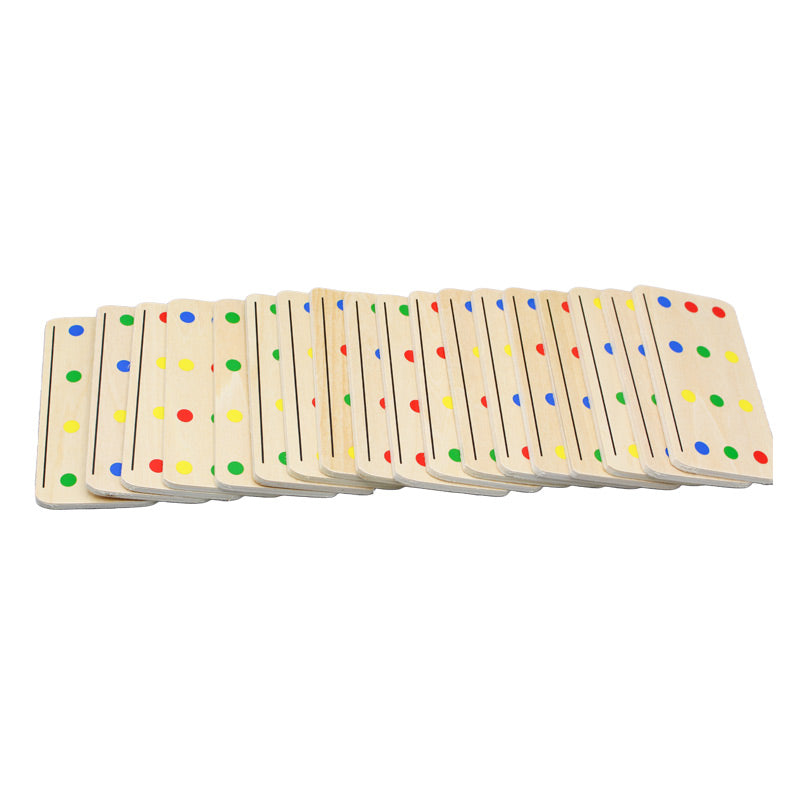 Wooden Four Color Game