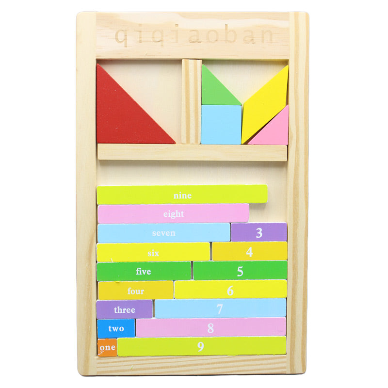 3D Tangram Board Puzzles Games