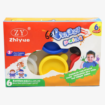 6PCS Children Finger Painting Paints