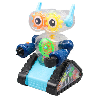 Electric Gear Robot With Music & Lights