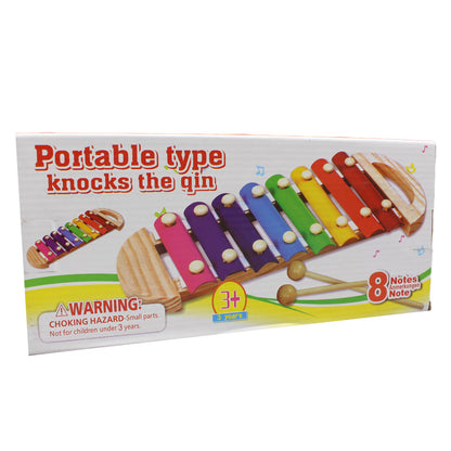 Wooden Xylophone(8 Tone)-Portable Type