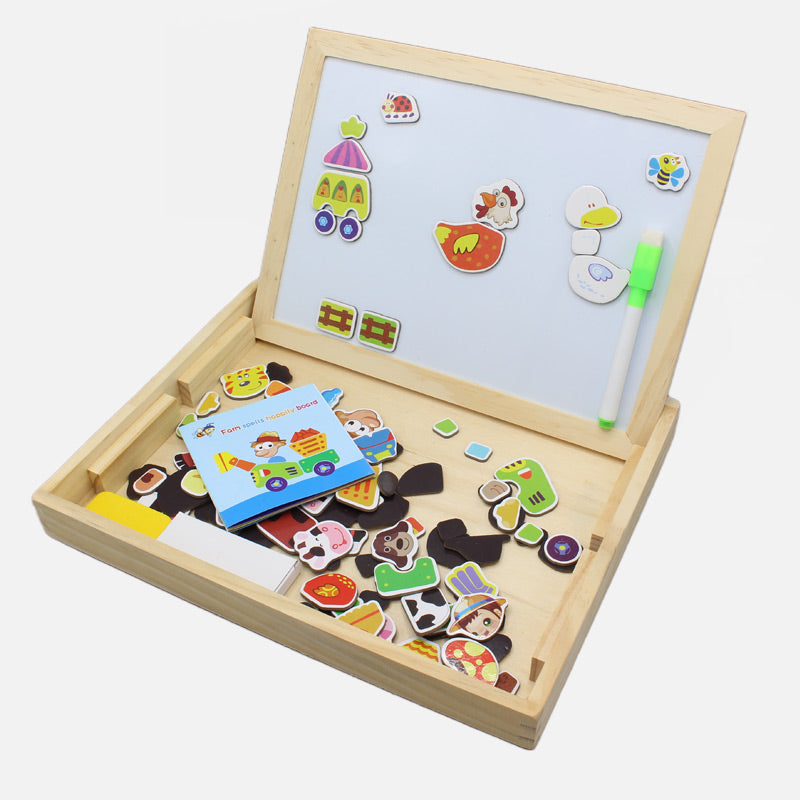 Farm Spells Magnetic Writing & Drawing Board