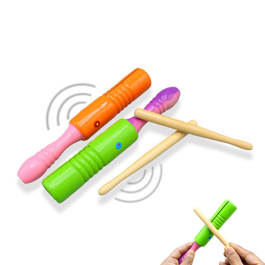 Wooden Clave Percussion Instrument – Musical Toy