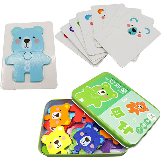 Bear Numbers Matching Puzzle Game