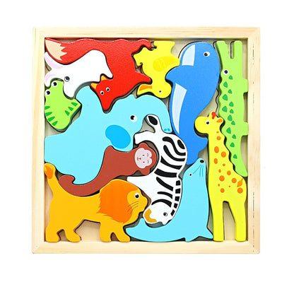 3D Wooden Jigsaw Puzzle Boards