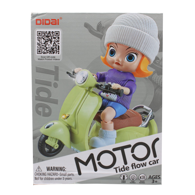 Motor Scooter Fun Toy with Doll