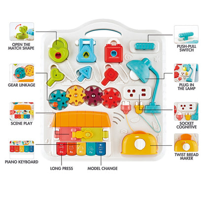 Busy Board Activity Table with Lights and Melodies