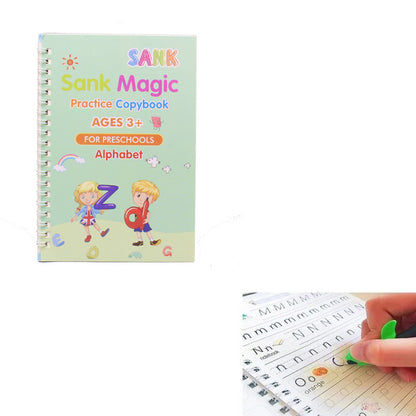 4 PCS Magic Practice Copybook for Kids