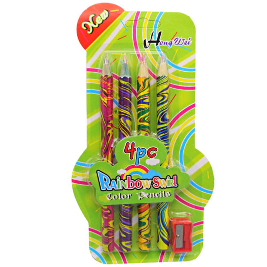 4 PCs Rainbow color Pencil
