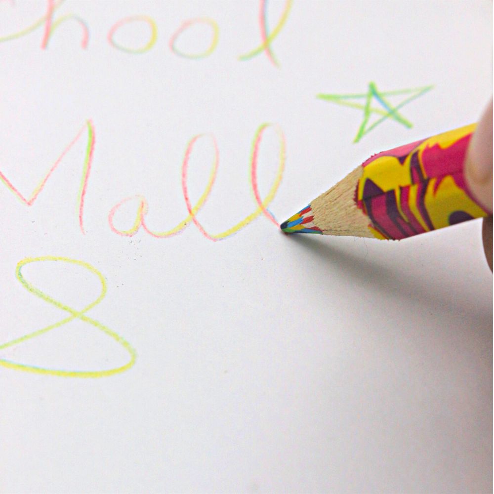 4 PCs Rainbow color Pencil111