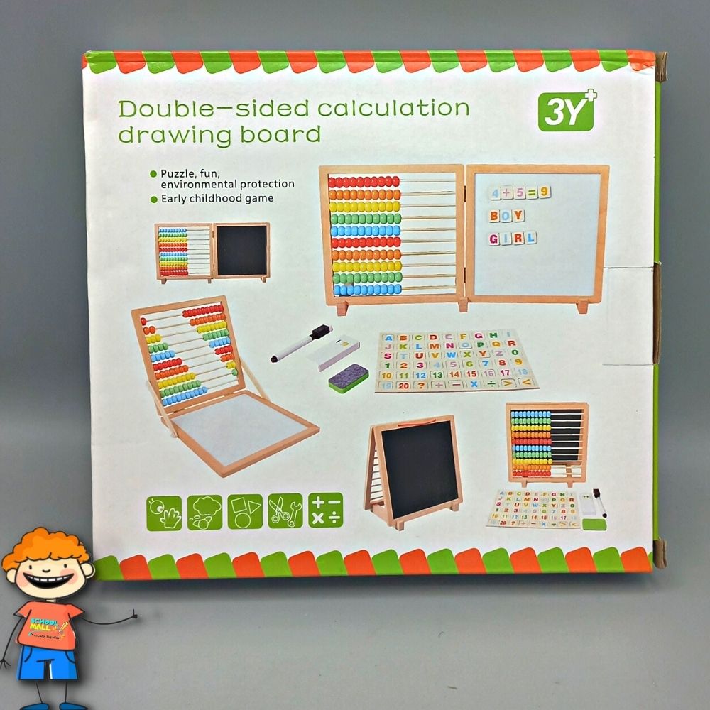 4 in 1 Double Sided Calculation Drawing Board (4)