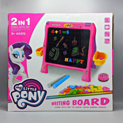 2 IN 1 WRITING BOARD, SCHOOLMALL, EDUCATIONAL TOYS, drawing baord, preschool supplies