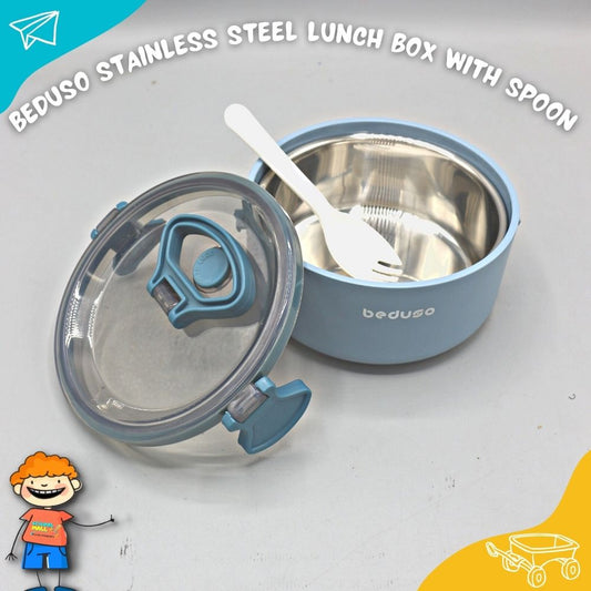 BEDUSO stainless steel Lunch box with spoon