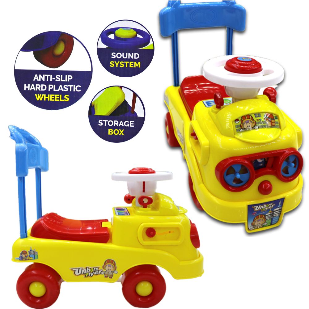 Baby Fun Car Toy with Sound & Storage