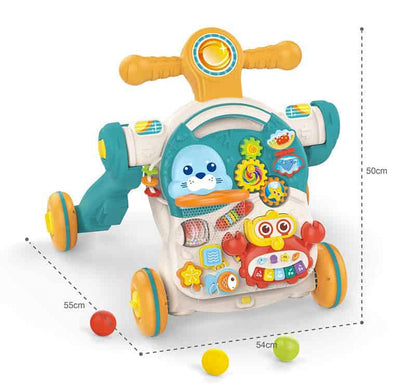 4 In 1 Multi-Function Baby Walker/Play Set/Baby Scooter