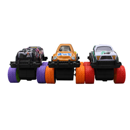 8 PCS Mini Monster Trucks Friction Powered Cars