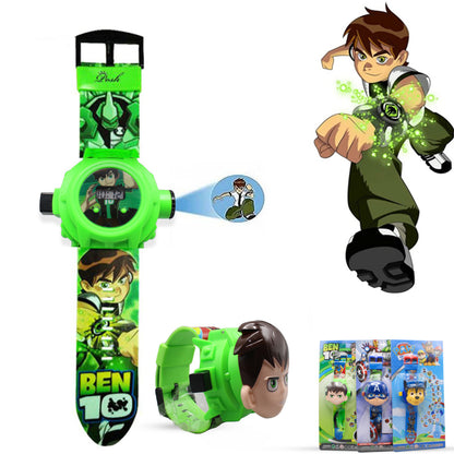 Character Automatic Projector Wrist Watch for boys